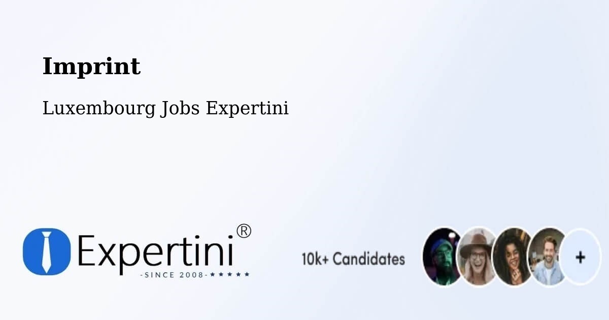 Imprint – Ettelbruck - Luxembourg Jobs Expertini